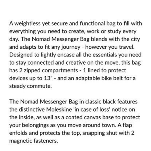 Moleskine Bags Moleskine City Travel Messenger Bag Conifer Green Poshmark